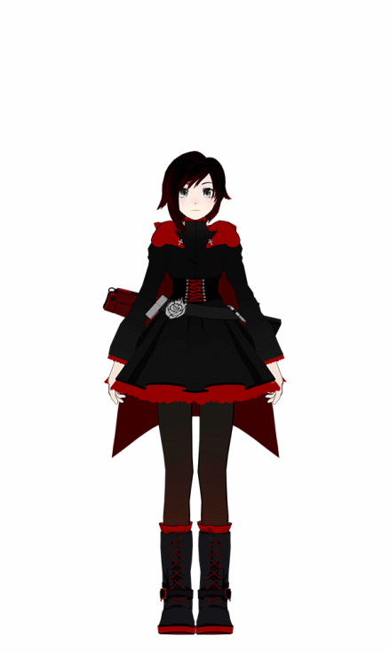 Ruby全身像四视图
