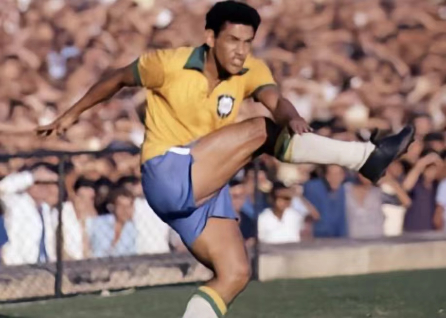 加林查代表巴西队出场